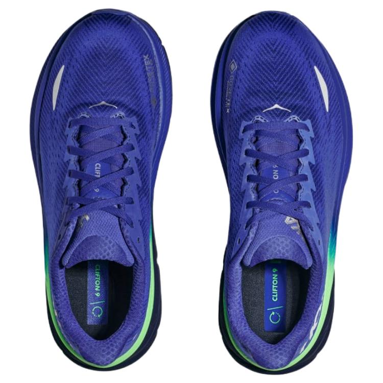 HOKA ONE ONE Clifton 9 Gore Tex Dazzling Blue Evening Sky