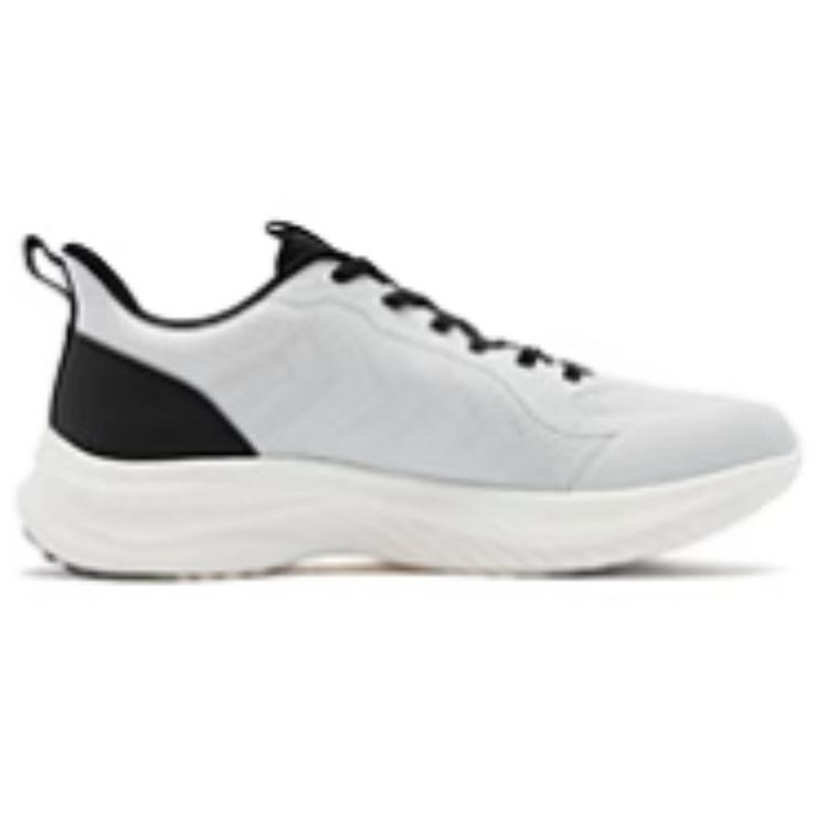 QIAODAN Cushioning Slip Resistant Cushioning Slip Resistant Low top Casual Running Shoes Men’s Gray Black Orange