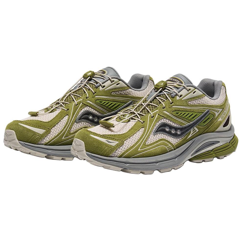 Saucony Kinvara Essence 4 Low top Casual Running Shoes Unisex Beige Green