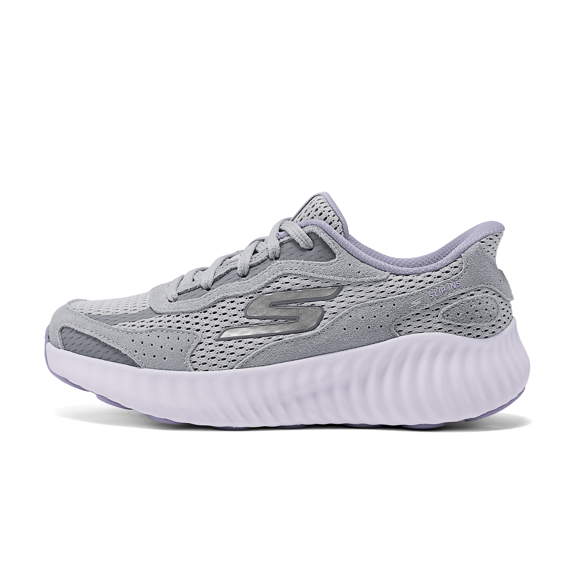 Skechers Women’s GO Abrasion Resistant Abrasion Resistant Low top Running Shoes Women’s Purple Gray