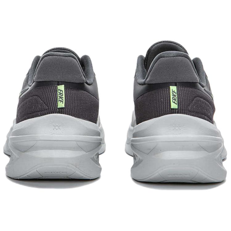 Erke Slip Resistant Abrasion Resistant Low top Casual Running Shoes Men’s Gray