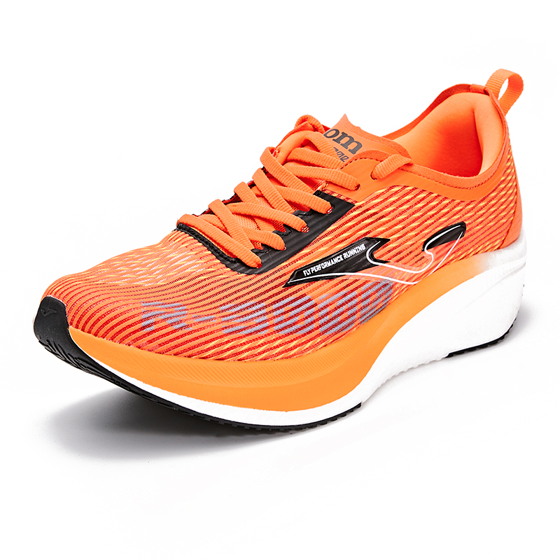 Joma Cushioning Abrasion Resistant Breathable Marathon Carbon Plate Running Shoes Men’s Orange