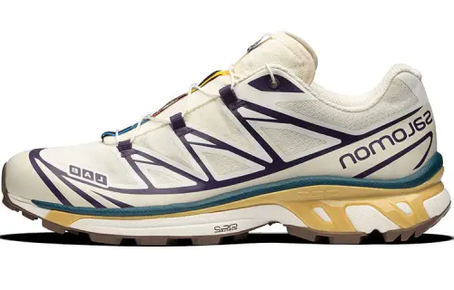 SALOMON XT 6 'Beige Purple Yellow'