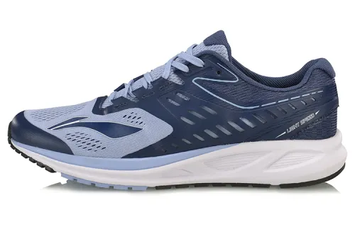 Li Ning PU, Textile, Synthetic Leather Cushioning Slip Resistant Abrasion Resistant Breathable Lightweight Low top