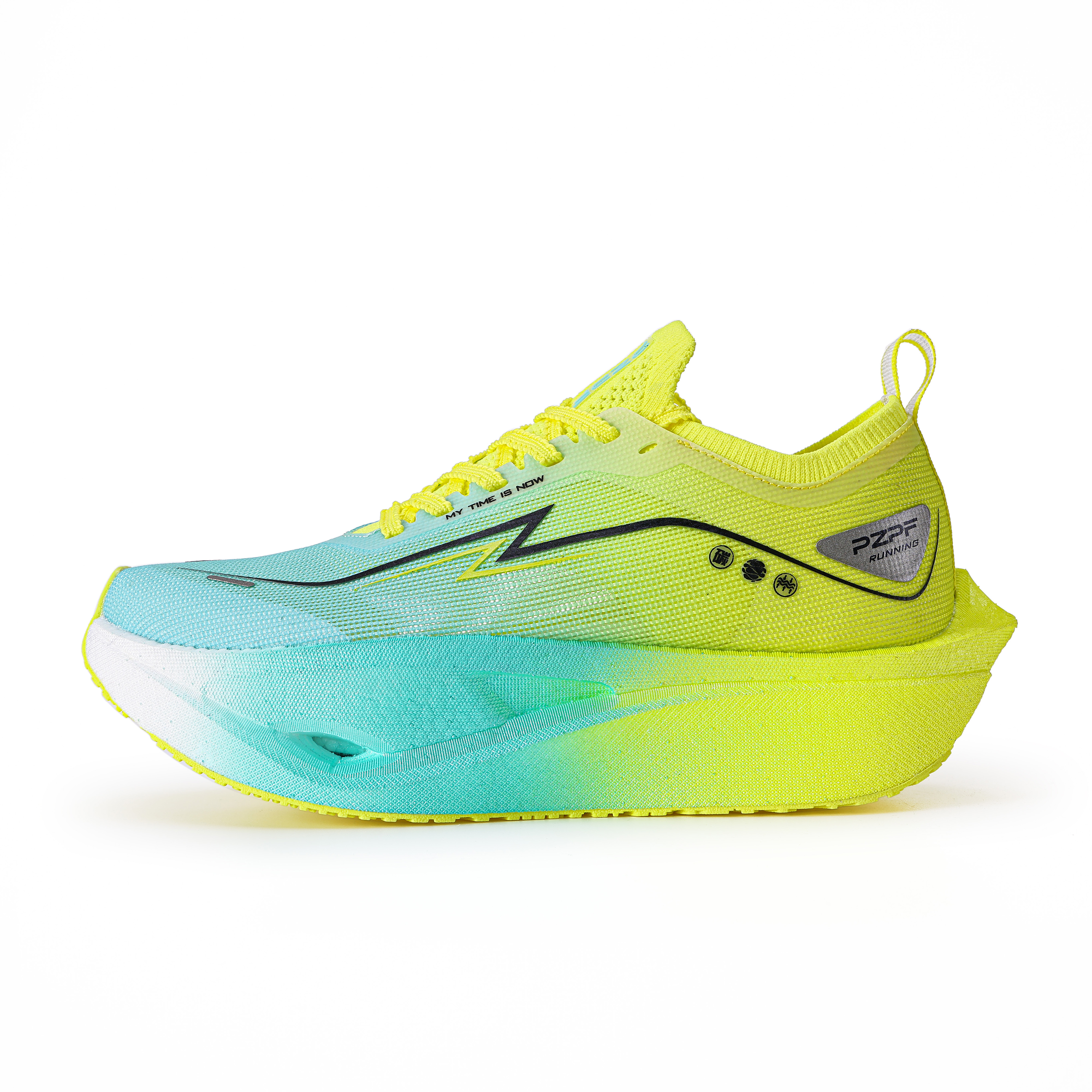 PZPF Mesh Low top Popcorn Running Shoes Unisex Lime Skip
