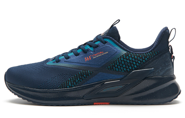 361° Breathable Lightweight Breathable And Lightweight Low top Running Shoes Men’s Blue Teal
