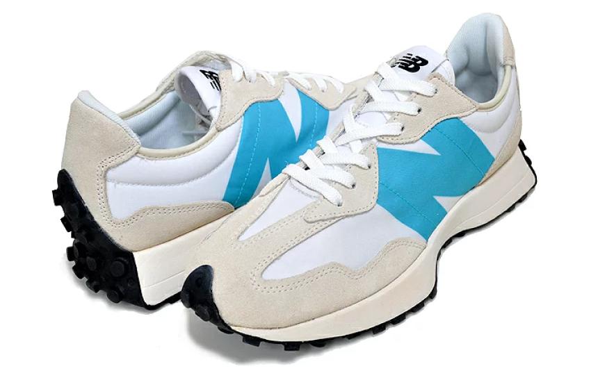 Кроссовки New Balance 327 (- серо-синие) — фото 4