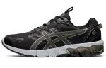 Asics Gel Quantum 90 Comfortable Low top Running Shoes Men's Black Olive Green