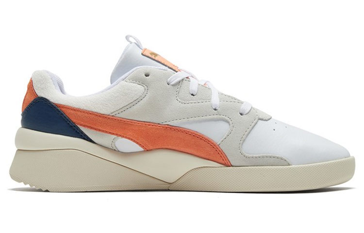 Женские кроссовки PUMA Aeon Heritage (бело-оранжевые) — Белый / оранжевый — фото 2