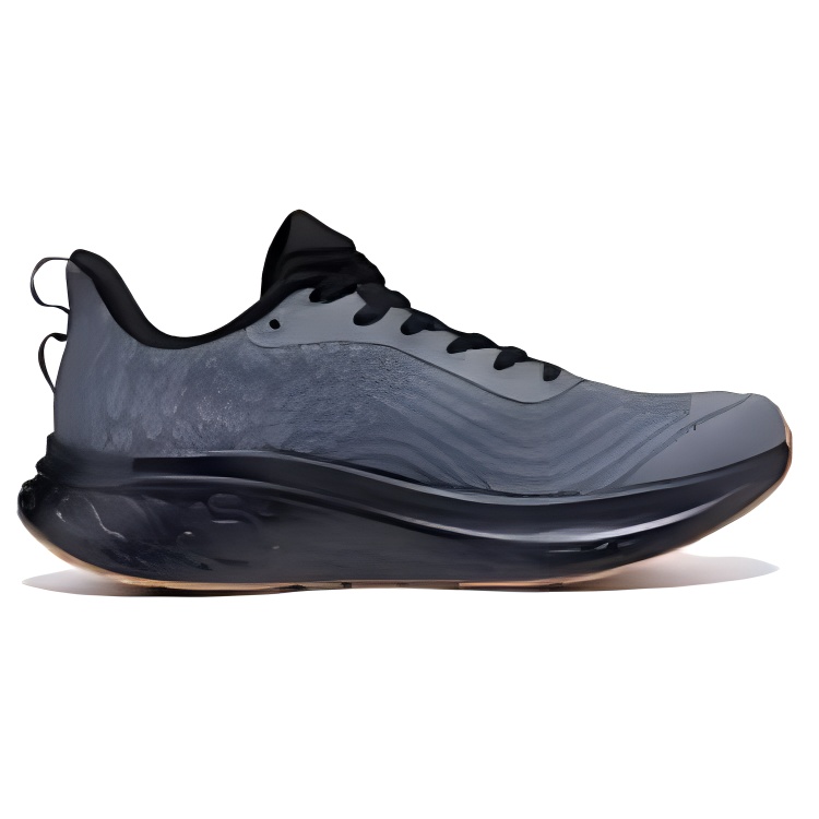 361° Slip Resistant, Breathable, And Resilient Low top Sprint Running Shoes Men’s Black Orange