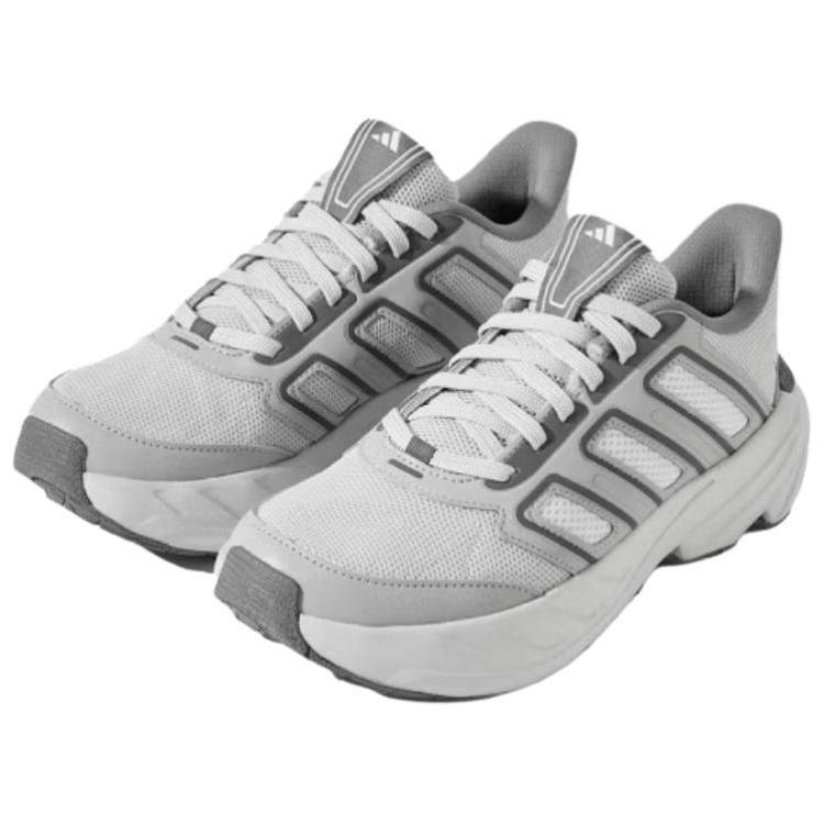 Adidas Low top Running Shoes Unisex Light Gray White