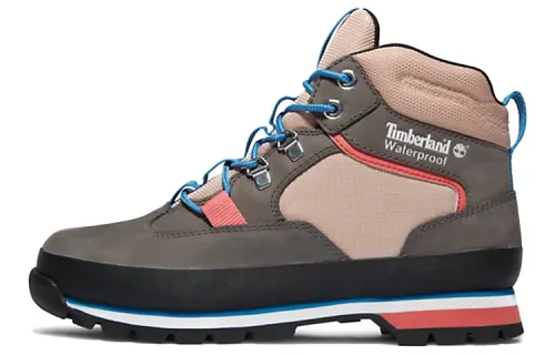 Timberland Euro Hiker Leather Abrasion Resistant Cushioning Abrasion Resistant Cushioning Short Outdoor Boots Women's