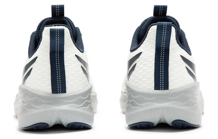 361° QU!KFOAM Cushioning Slip Resistant Abrasion Resistant Low top Running Shoes Men’s White Blue