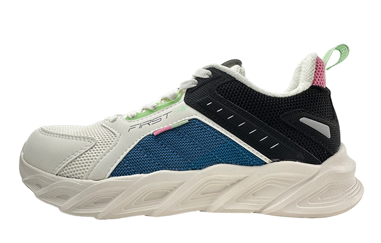 361° Abrasion Resistant Breathable Low top Running Shoes Women’s White Blue