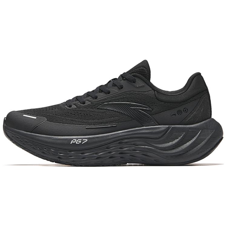Anta Slip Resistant Abrasion Resistant Low top Running Shoes Women’s Basic Black