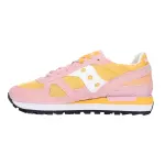 Saucony Shadow Original Comfortable Cushioning Breathable Low top Running Shoes Women's Pink Yellow