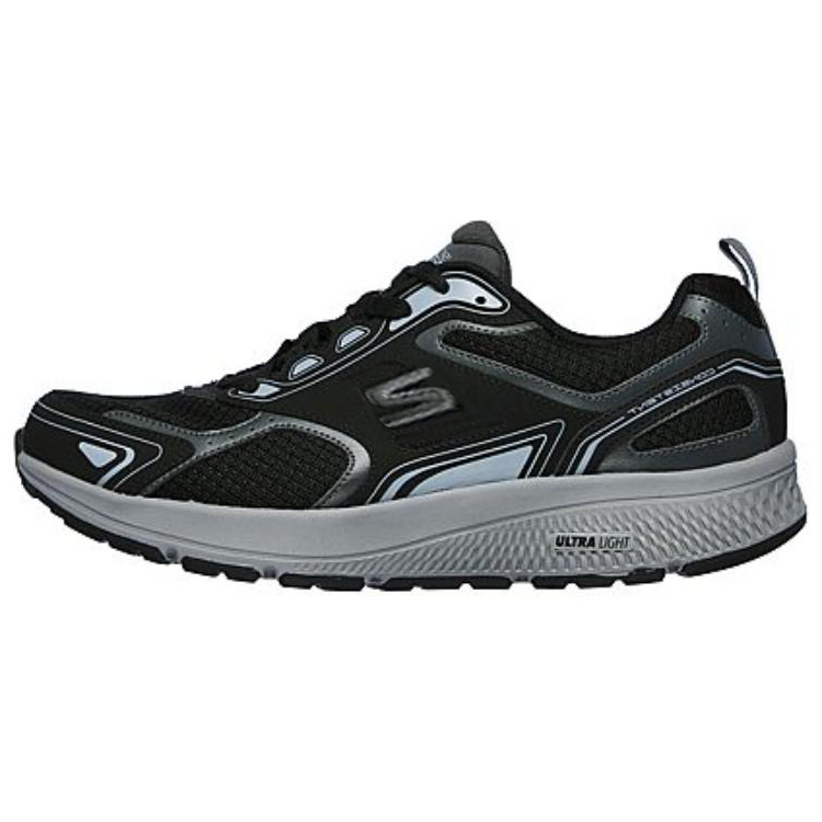 Skechers Lace Up Cushioning Abrasion Resistant Cushioning, Wear Resistant Low top Training Running Shoes Men’s