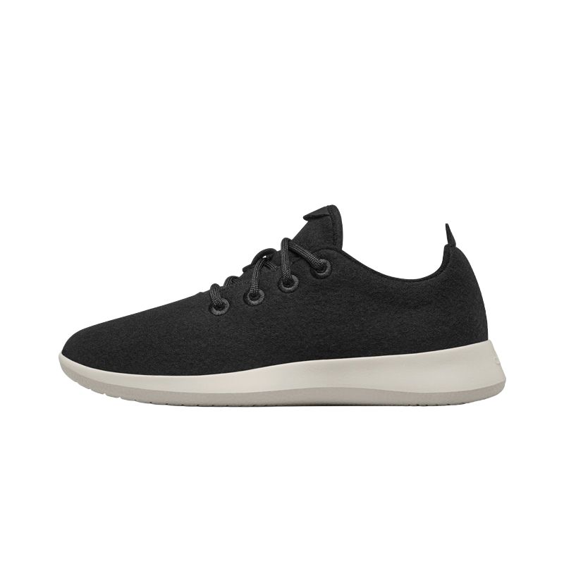 Allbirds Wool Runner Low top Running Shoes Men’s Infinite Black
