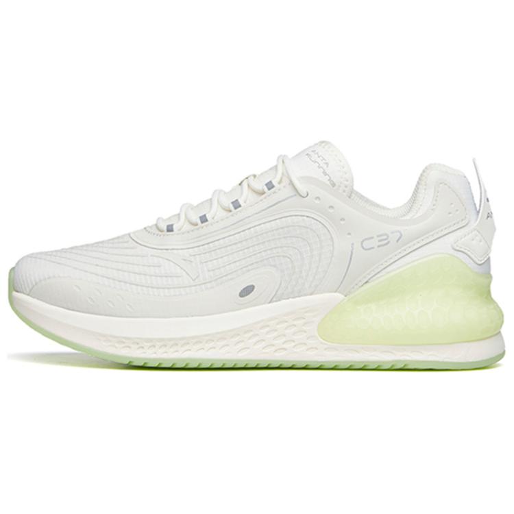 Anta C37+ Running Collection Low top Running Shoes Women's White Green Glow in the Dark Version