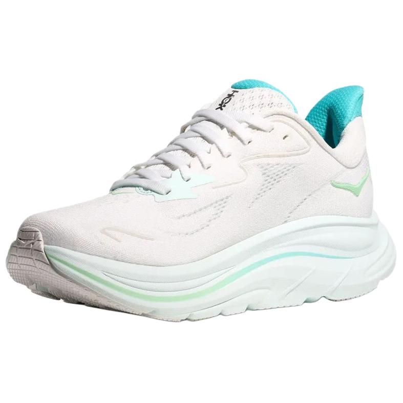HOKA ONE ONE Clifton 10 White Cielo Blue Women’s