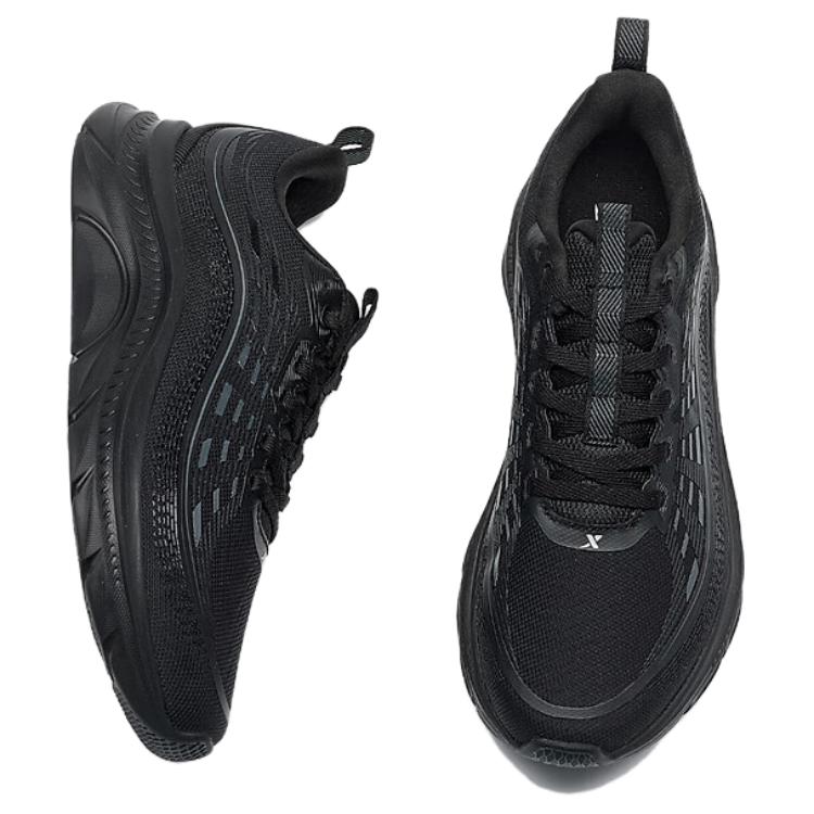 XTEP Cushioning Rebound Cushioning Rebound Low top Running Shoes Women’s Black Gray
