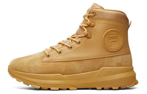 FILA Trooper 1S Outdoor Fleece Lined High Top Outdoor Yellow