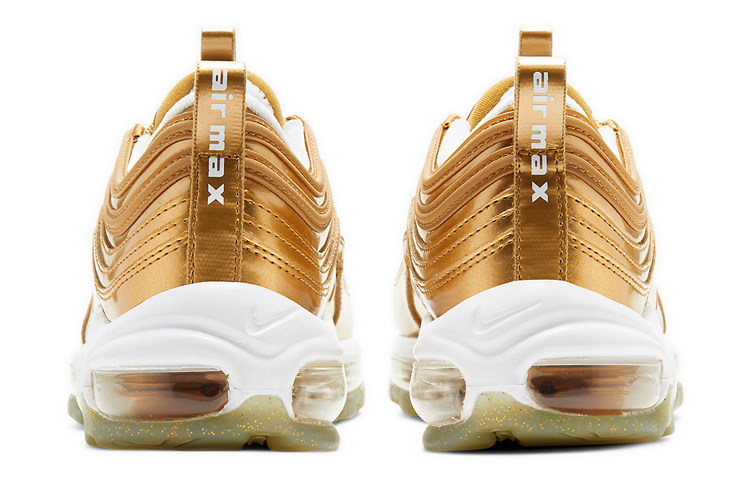 Женские кроссовки Nike Air Max 97 Metallic Gold (золотой) — фото 5