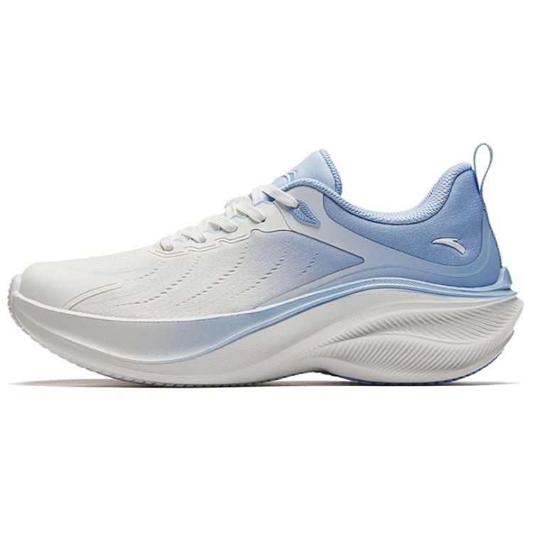 Anta Slip Resistant Abrasion Resistant Low top Running Shoes Women’s White Blue