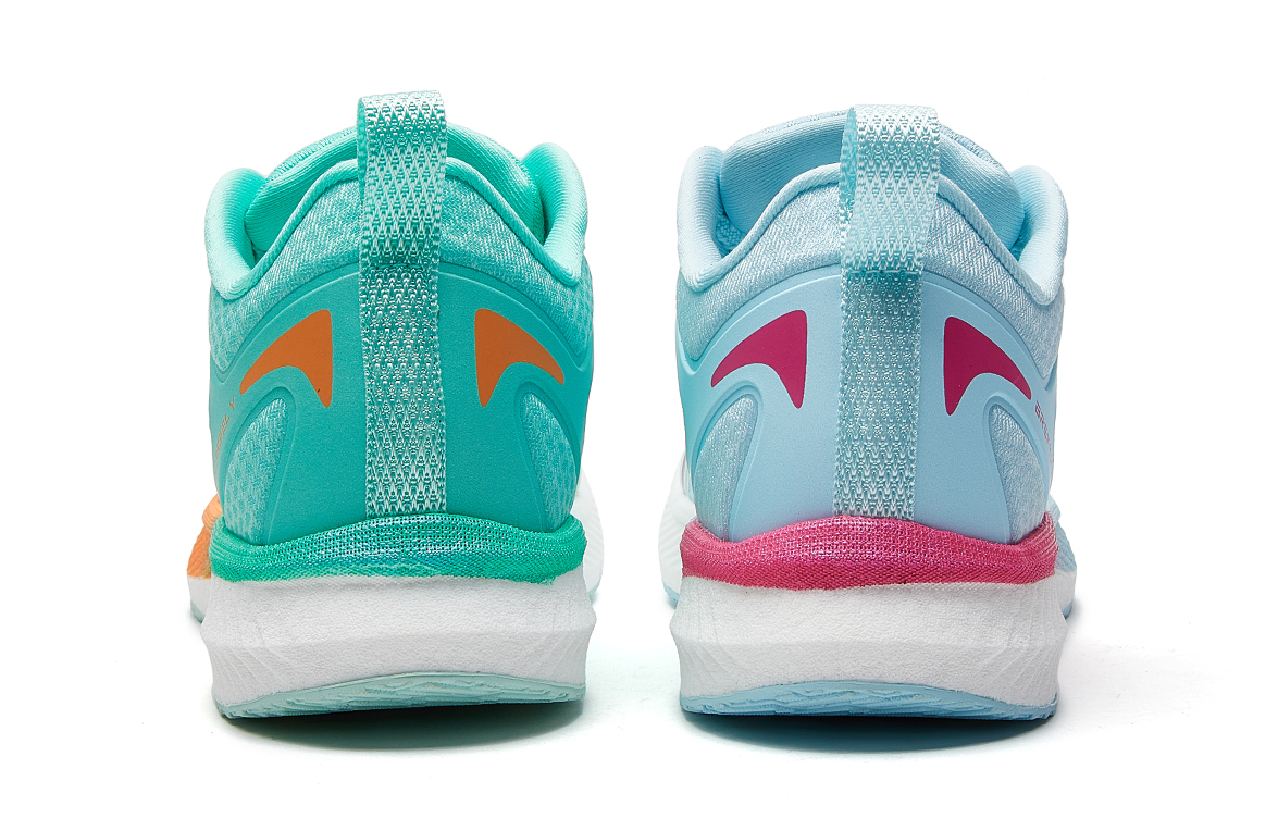 VOIT Running Shoes Unisex Low Top Green Blue