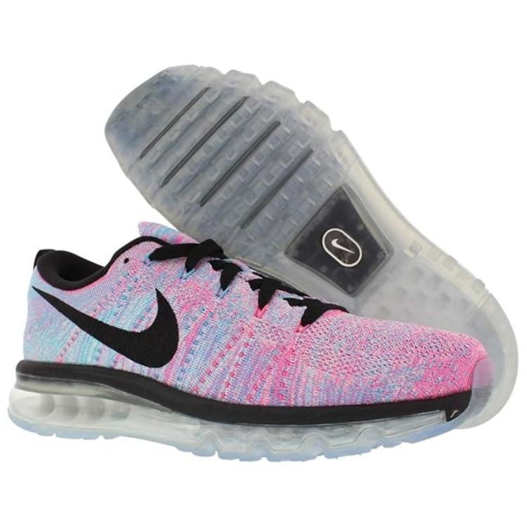 Nike Flyknit Max Chlorine Blue Pink Blast Women’s