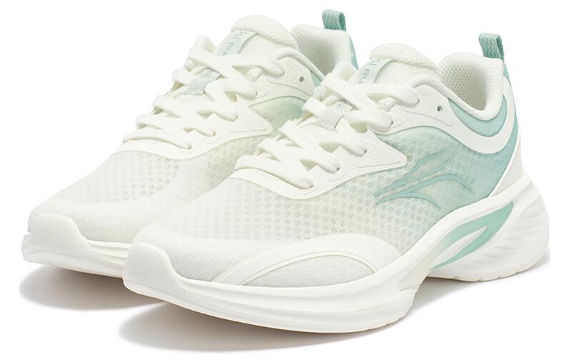 361° Breathable Rebound Breathable And Resilient Low top Running Shoes Women’s White Green