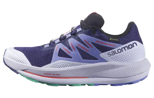 SALOMON Pulsar Trail Running Shoes Women's Low Top Purple