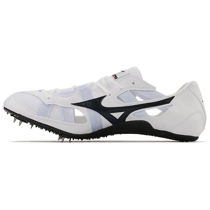 Mizuno Slip Resistant Abrasion Resistant Low top Sprint Running Shoes Unisex White