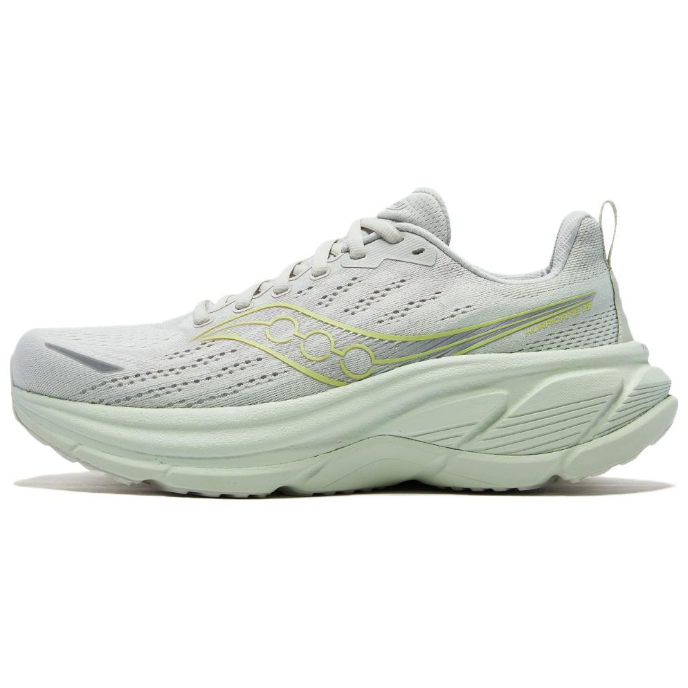 Saucony Hurricane 25 Support Rebound Support Rebound Running Shoes Unisex Gray Green