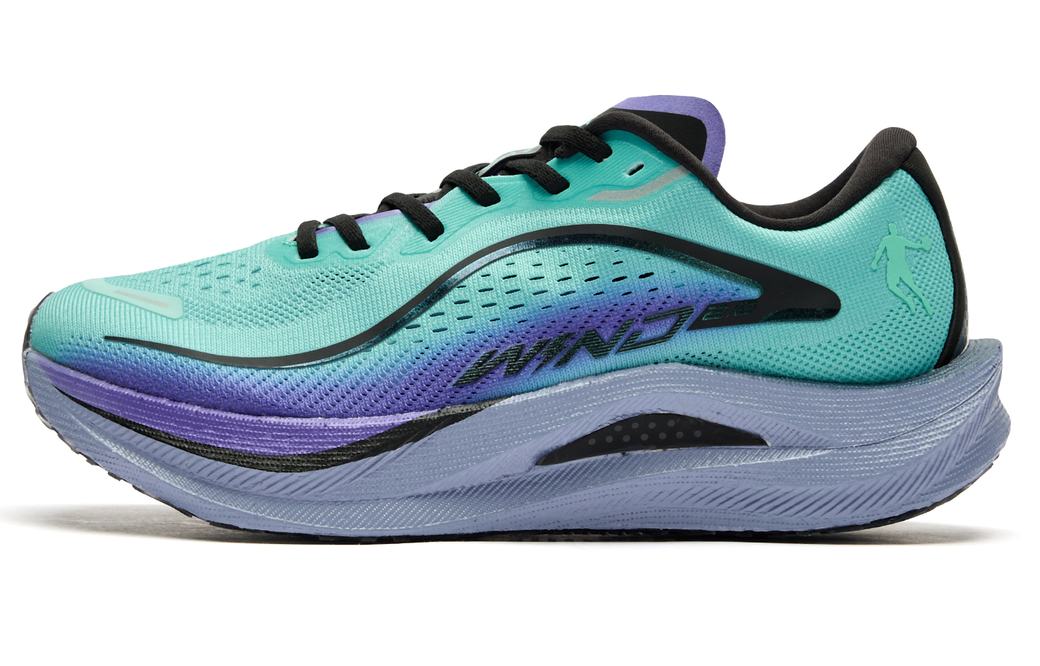 QIAODAN Strong Wind 2.0 Cushioning Slip Resistant Abrasion Resistant Cushioning Slip Resistant Abrasion Resistant