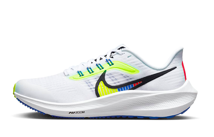 Nike Air Zoom Pegasus 39 Comfortable and Breathable Low-top Casual Training Running Shoes Women's White