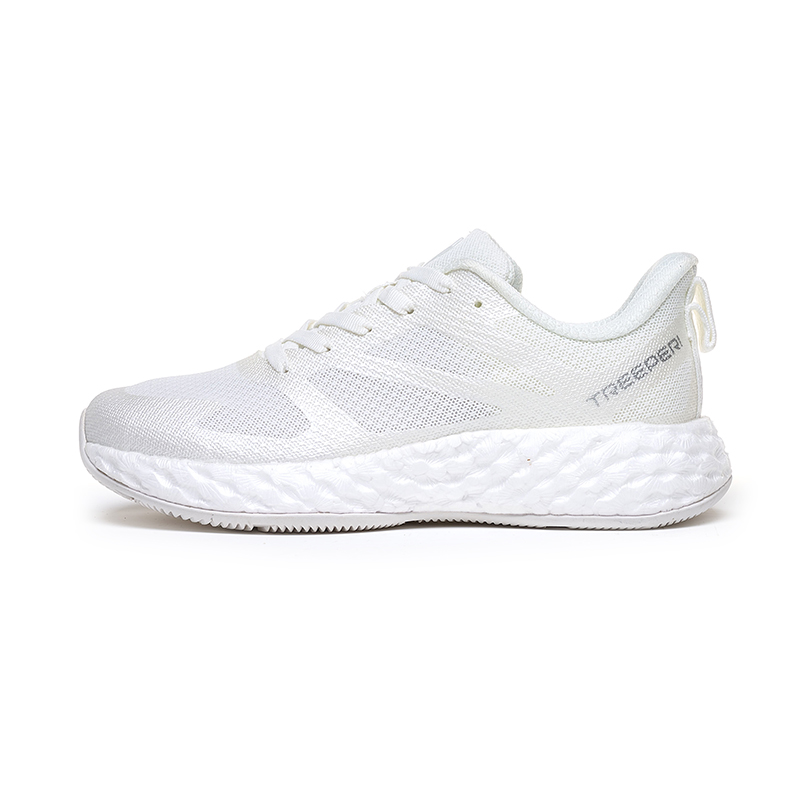 TREEPERI Running Shoes Unisex Low Top White