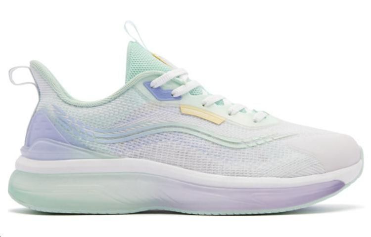 QIAODAN Cushioning, Wear Resistant Low top Running Shoes Women’s White Green