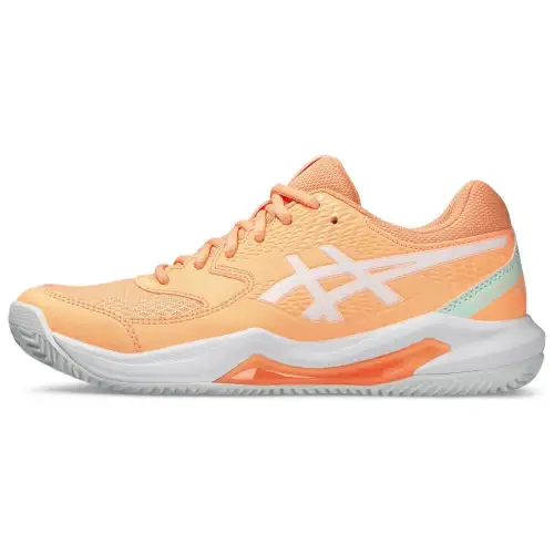 Asics Gel Dedicate 8 Soft And Comfortable Low top Casual Running Shoes Women's Orange