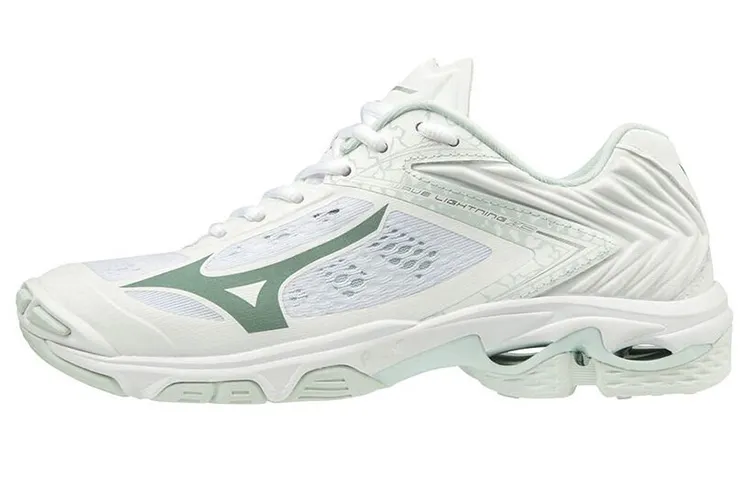 Mizuno Wave Lightning Z5 Running Shoes Unisex Low Top White/Green