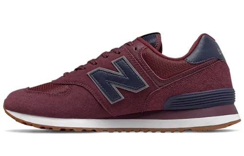 New Balance 574 Shoes Red