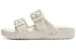 Skechers Foamies Rubber Sole Slide Slippers Women's Beige