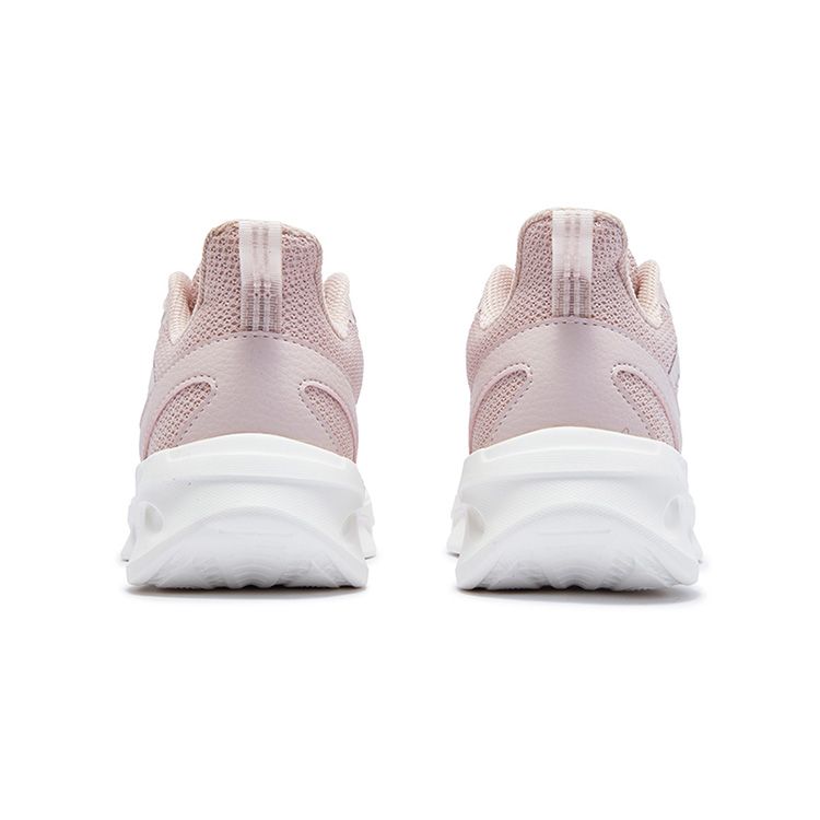 361° Abrasion Resistant Breathable Slip Resistant Low top Casual Running Shoes Women’s Pink White