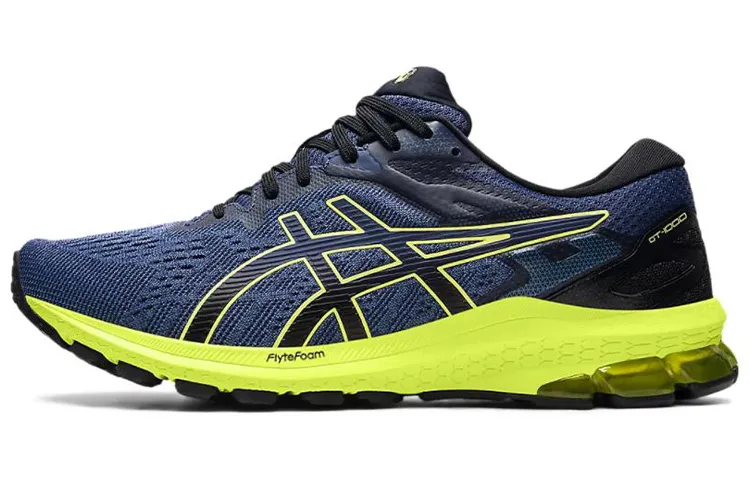 ASICS GT 1000 10 'Cyan Blue Yellow'
