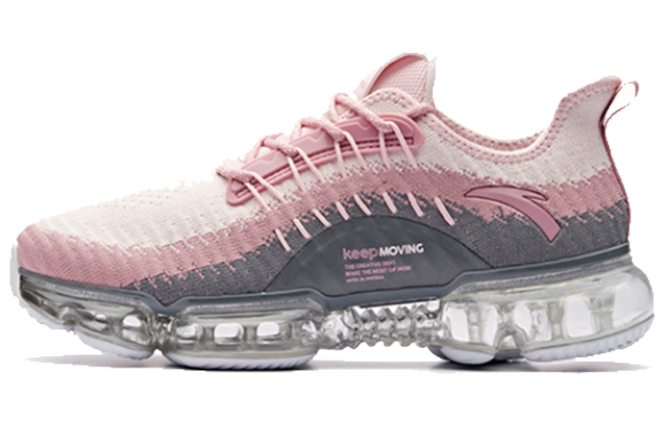 Anta SEEED Low top Running Shoes Women's Pearl Pink White