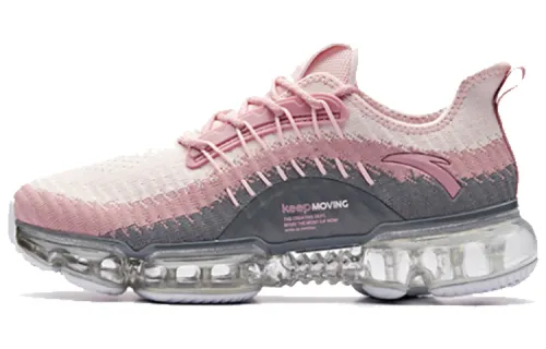 Anta SEEED Low top Running Shoes Women's Pearl Pink White
