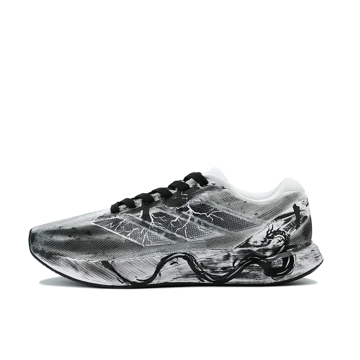 Adidas Duramo RC Cushioning Breathable Low top Running Shoes Unisex Black White