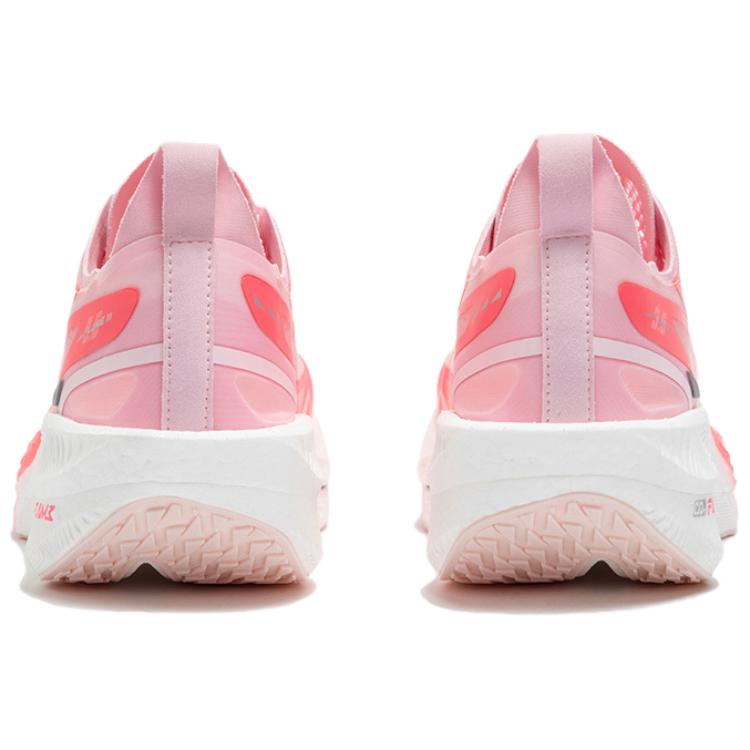 361° Flame 3 .5 Low top Full Length Carbon Plate Marathon Racing Running Shoes Unisex Fluorescent Begonia Pink Red