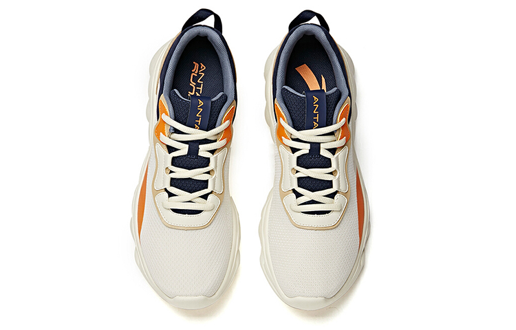 Anta Low top Running Shoes Men’s White Blue Brown