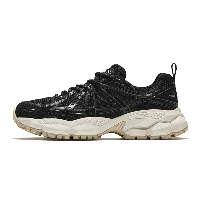 Anta Champion Series Cushioning Slip Resistant Low top Casual Shoes Women's Black